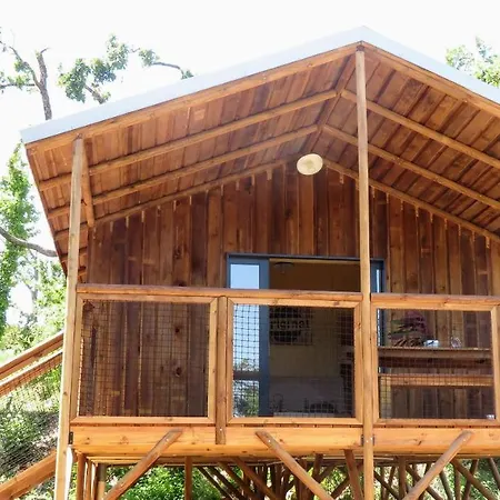 Lodges Du Camping Les 4 Saisons Grane Extérieur photo